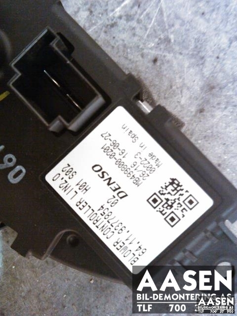 Varmeapparat motstand til BMW 2-Serie, Active/Gran Tourer 2014-->> (F45/F46) (F45/F46) (DENSO|64119377854|)