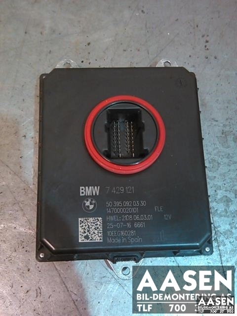 Styreenhet xenon/ballast til BMW 2-Serie, Active/Gran Tourer 2014-->> (F45/F46) (F45/F46) (503950920330|7429121|)