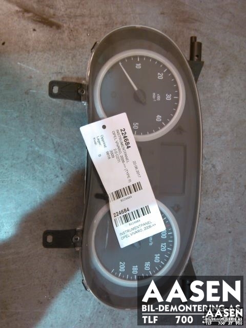 Instrumentpanel til Opel Vivaro A 2006-2014 (8200459068-D|)