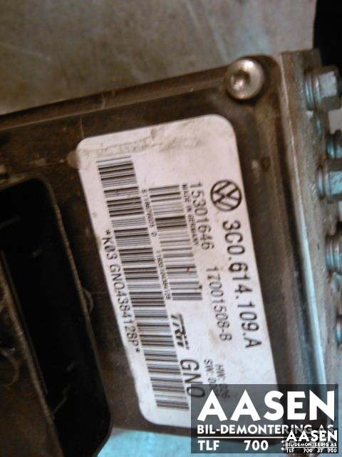 ABS sentral til VW Passat 2005-2010 (B6) (B6) (TRW|3C0614109A|)