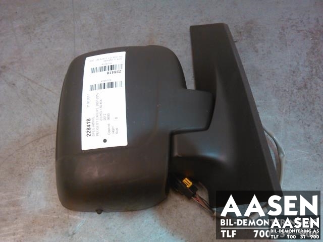 Speil høyre til Peugeot Expert, 2007-2016 (Type II)  (8153 K7)