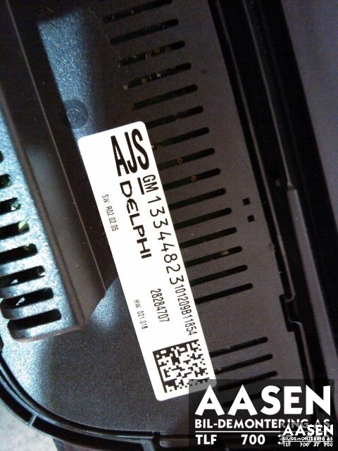 Varmeapparat betjening til Opel Meriva B 2010-2017  (DELPHI|13344823|13346042|)