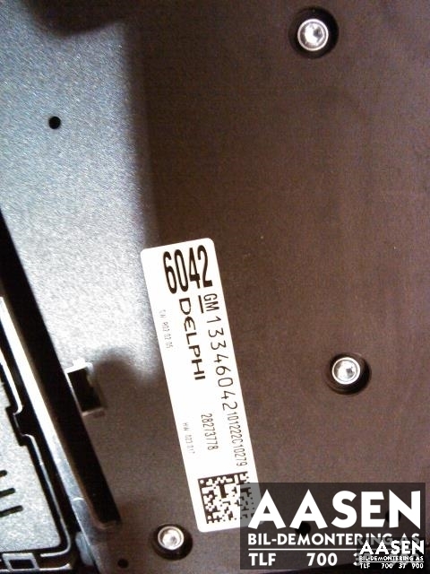 Varmeapparat betjening til Opel Meriva B 2010-2017  (DELPHI|13344823|13346042|)