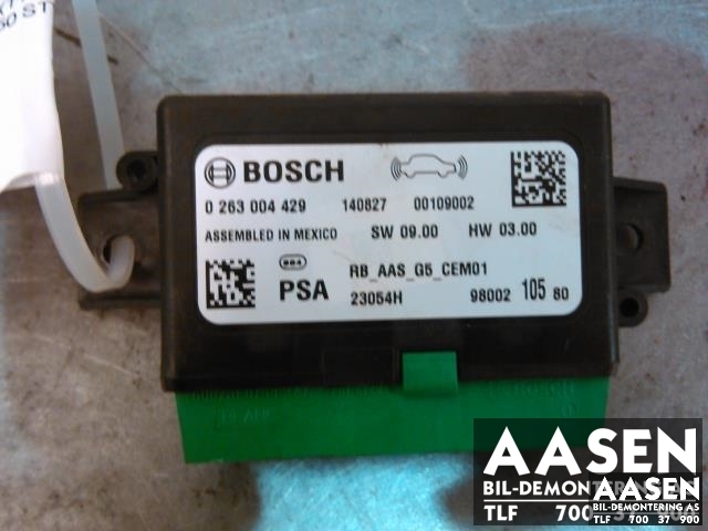 Styreenhet parkering til Peugeot 308, 2013-2021 (Type II)  (BOSCH|0263004429)