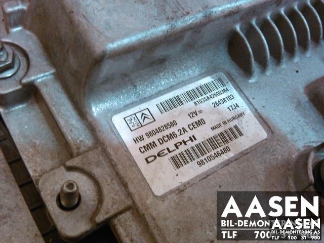 Styreenhet motor til Peugeot 308 2013-2021 (Type II)  (DELPHI|9804828580|)