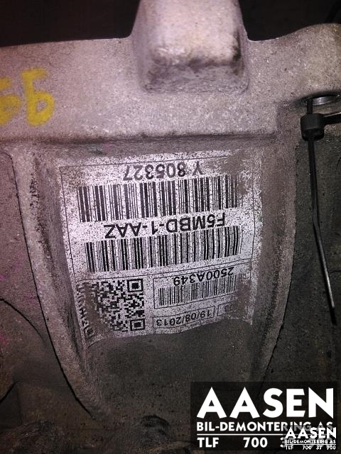 Girkasse manuell til Mitsubishi Space Star 2013-->> (Type II) (2500A352|F5MBD-1-AAZ|2500A349)