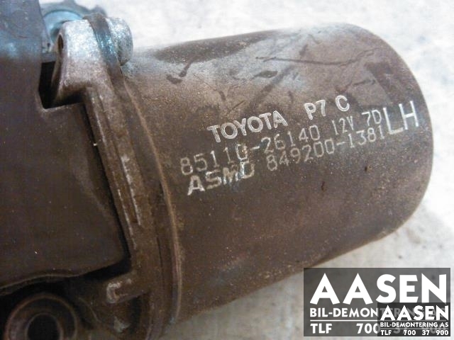 Viskermotor frontrute til Toyota Hiace 2001-2006 (Fase 2)  (ASMO|85110-26140|)