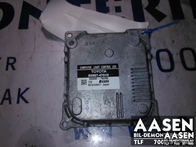 Styreenhet LED til Toyota Prius 2009-2016 (Type III) (COMBI) (COMBI) (8596747010|8110747240|8110747290)