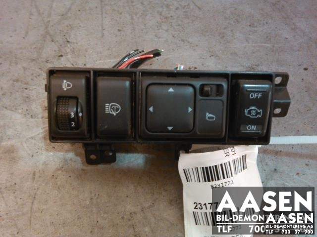 Bryter speil til Nissan Pathfinder, 2005-2010 (Fase 1) (R51) (R51) 