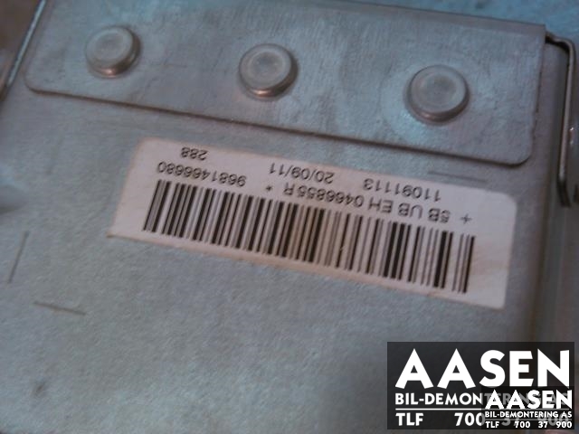 Airbag passasjer til Peugeot 308 2011-2013 (Type I, Fase 2)  (AUTOLIV|9681466680|)