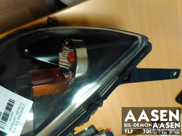 Frontlykt høyre halogen til Mazda 3 2003-2005 (Type I, Fase 1)  (BP4K-51-0K0D|)