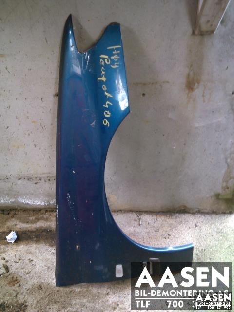 Skjerm høyre foran til Peugeot 406, 1999-2004 (Fase 2) (7841 L6)
