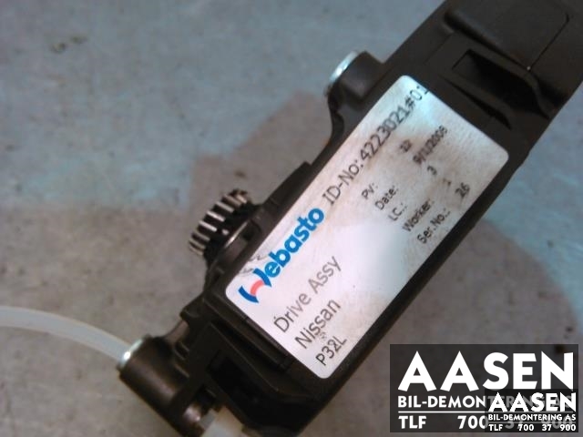 Takluke motor til Nissan Qashqai 2007-2010 (Type I, Fase 1)  (WEBASTO|4223021|)