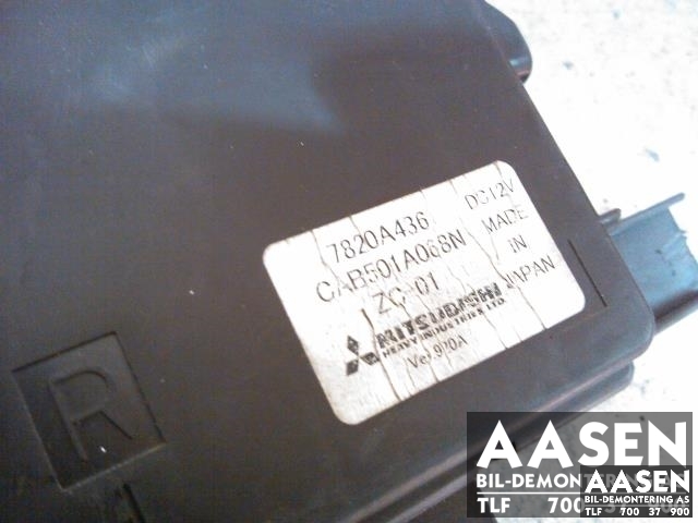Styreenhet klima/aircondition til Mitsubishi ASX 2010-2019  (MITSUBISHI|7820A436|)