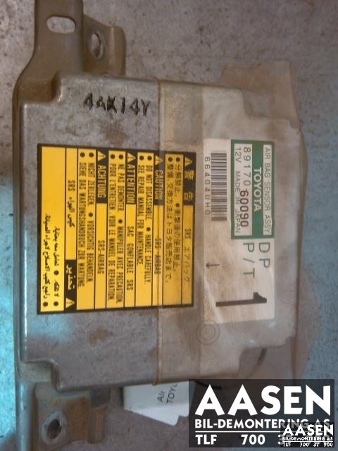 Airbag elektronikk til Toyota Land Cruiser 90, 1996-2002  (89170-60090)