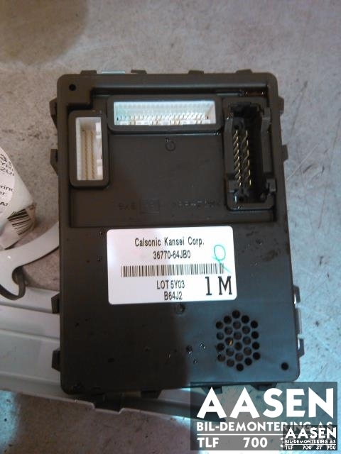 Styreenhet diverse til Suzuki Grand Vitara, 2005-2015 (Type III)  (SIEMENS|36770-64JB0)