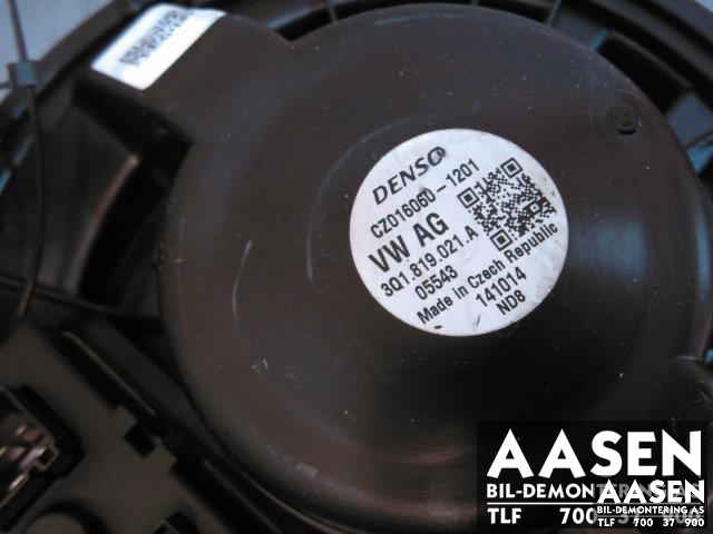 Varmeapparat motor til VW Passat 2015-2019 (Fase 1) (B8) (B8) (DENSO|3Q1819021A|)