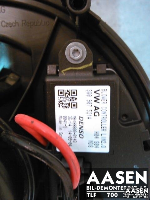 Varmeapparat motstand til VW Passat 2015-2019 (Fase 1) (B8) (B8) (DENSO|3Q0907521A|)