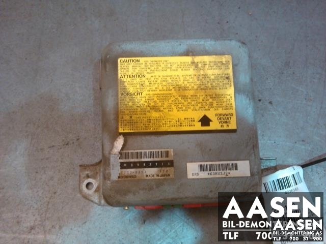 Airbag elektronikk til Mitsubishi Pajero, 1992-1999 (Type II) (DENSO|MB942715)