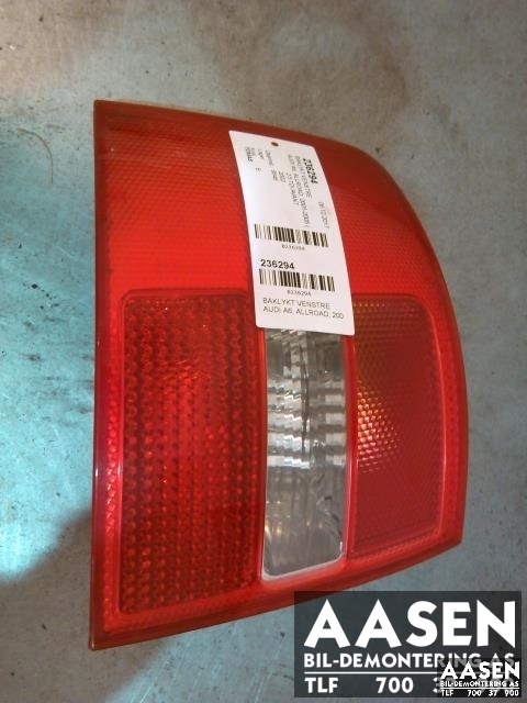 Baklykt venstre til Audi A6, Allroad, 2000-2005 (Type I) (C5) (C5) (4B9 945 095 F)