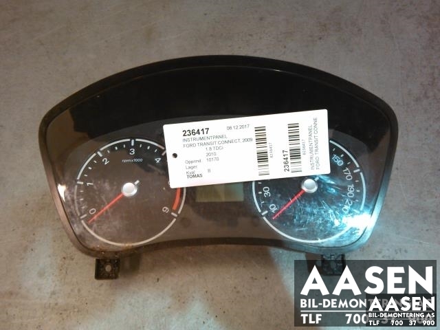 Instrumentpanel til Ford Transit Connect 2009-2013 (Type I, Fase 2) (1764177|9T1T-10849-CF|)