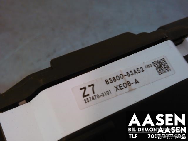 Instrumentpanel til Lexus IS 2006-2013 (Type II) (XE20) (XE20) (83800-53A52|)