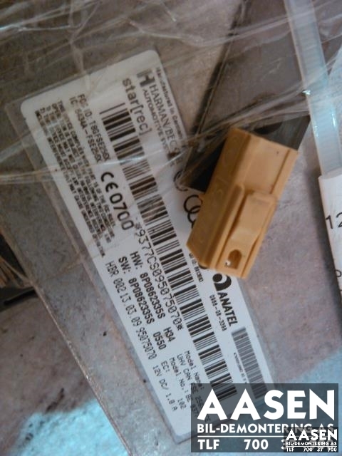 Styreenhet diverse til Audi A4 2004-2008 (Type III) (B7) (B7) (HARMAN/BECKER|8P0862335S|)