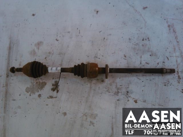 Drivaksel høyre foran, diesel/manuell til Opel Zafira B, 2005-2011  (13214837)