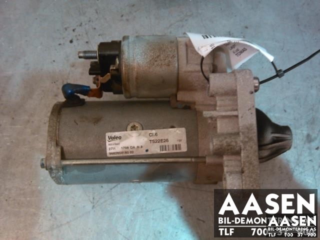 Starter diesel til Peugeot 308, 2011-2013 (Type I, Fase 2)  (VALEO|9662854180 02)