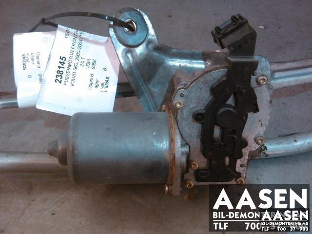 Viskermotor frontrute til Volvo S60 2000-2004 (Type I, Fase 1) (VALEO|9171901|)