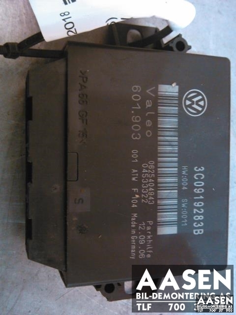 Styreenhet parkering til VW Passat, 2005-2010 (B6) (B6) (3C0919283B)