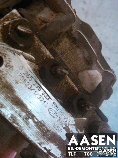 ABS sentral til Hyundai i30 2007-2012 (Type I)  (BOSCH|58920-2L500|0265235333|)