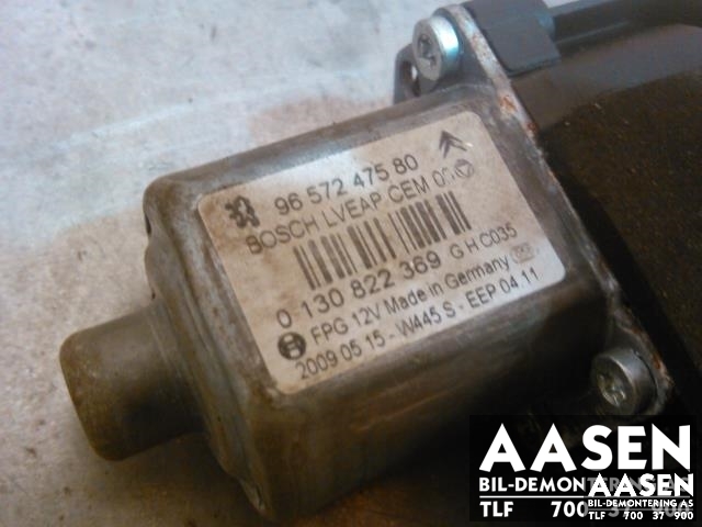 Ruteheis høyre foran til Peugeot 308 2007-2011 (Type I, Fase 1)  (BOSCH|9657247580|)