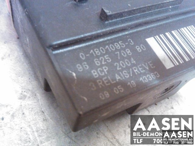 Rele gløde til Peugeot 308 2007-2011 (Type I, Fase 1)  (9662570880|)