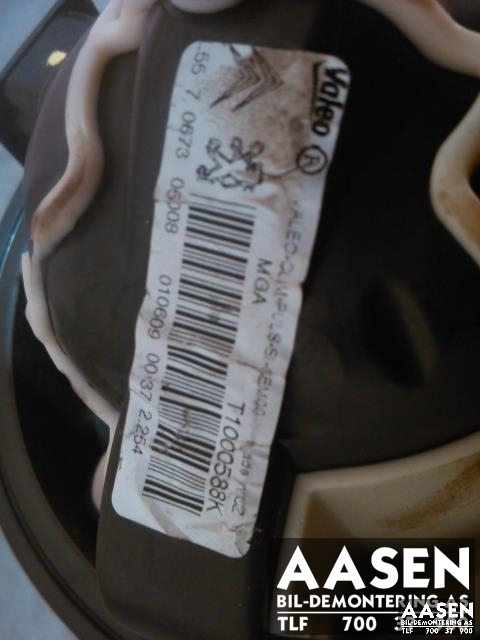 Varmeapparat motor til Peugeot 308 2007-2011 (Type I, Fase 1)  (VALEO|)