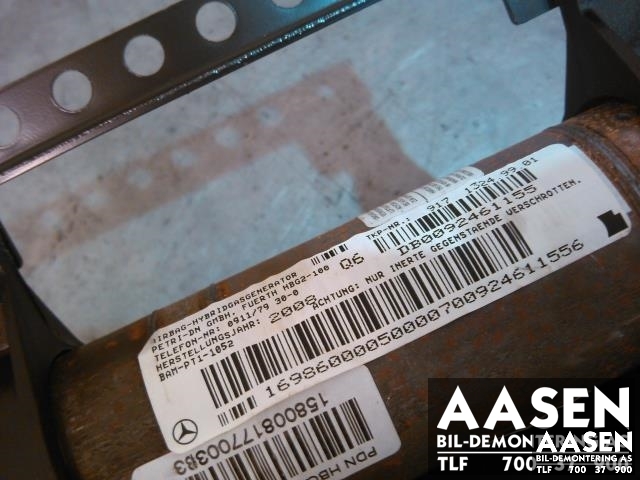 Airbag passasjer til Mercedes B-Klasse 2008-2011 (Fase 2) (W245) (W245) (1698600005|)