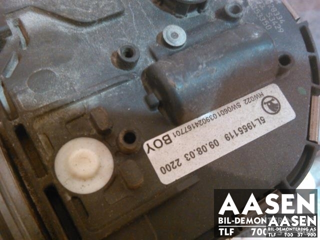 Viskermotor frontrute til Škoda Yeti 2009-2013 (Fase 1)  (BOSCH|5L1955119|1397220534|)