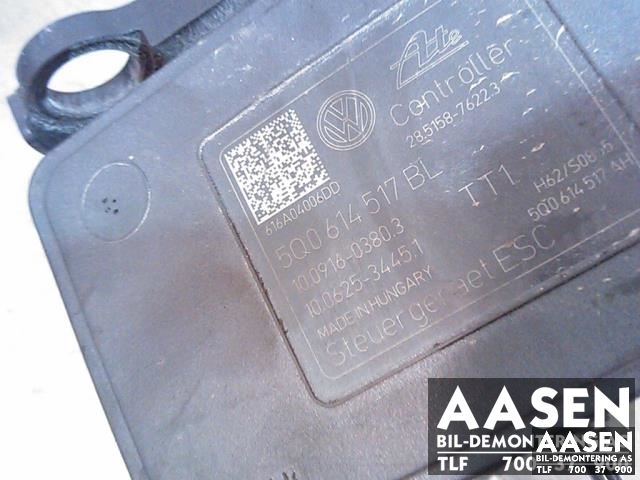 ABS sentral til VW Golf VII 2012-2017 (Fase 1)  (ATE|5Q0 614 517 BL|)
