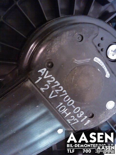 Varmeapparat motor til Toyota Yaris 2006-2009 (Type II, Fase 1)  (DENSO|AV272700-0311|)