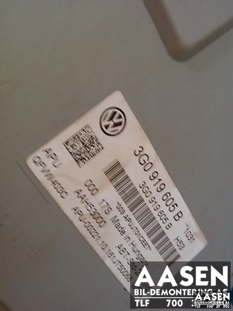 Bilstereo navigasjon skjerm til VW Golf VII 2012-2017 (Fase 1)  (3G0 919 605 B|)