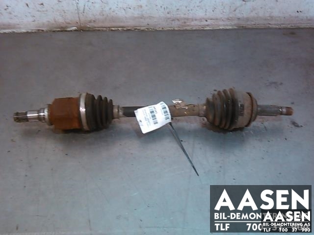 Drivaksel venstre foran, diesel/manuell til Toyota Yaris, 2009-2011 (Type II, Fase 2)  (43420-0D180)