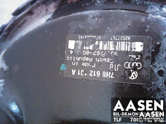 Bremsekraft-forsterker til VW Transporter / Caravelle 2003-2009 (Fase 1) (T5) (T5) (ATE|7H0612101A|)