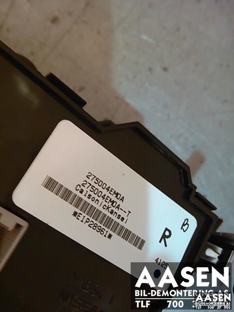 Varmeapparat betjening til Nissan Qashqai 2014-2021 (Type II)  (CALSONIC KANSEI|275004EMOA|)