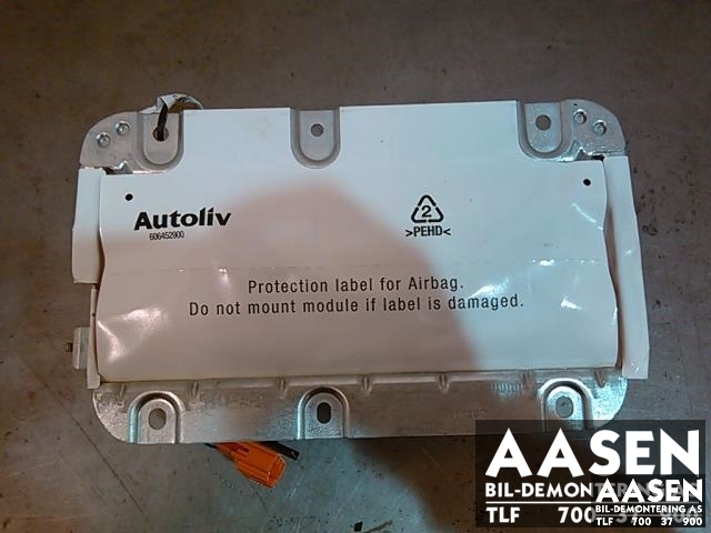Airbag passasjer til Volvo S80, 2006-2013 (Type II, Fase 1)  (30780475)