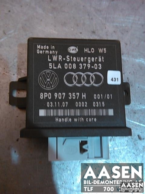 Styreenhet diverse til Audi A6, 2005-2008 (Type III, Fase 1) (C6) (C6) (HELLA|8P0907357H)
