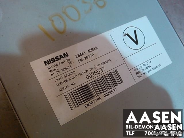 Styreenhet diverse til Nissan X-Trail 2014-2022 (T32) (T32) (CLARION|284A1 4CB4A|)