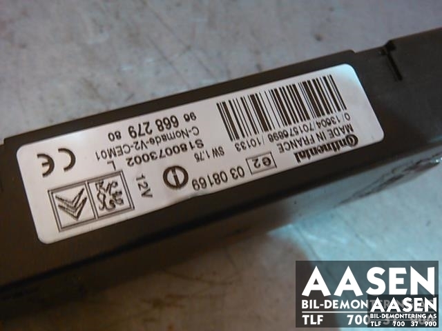 Styreenhet bluetooth til Citroën C3, Picasso 2009-2017 (CONTINENTAL|9666827980|)
