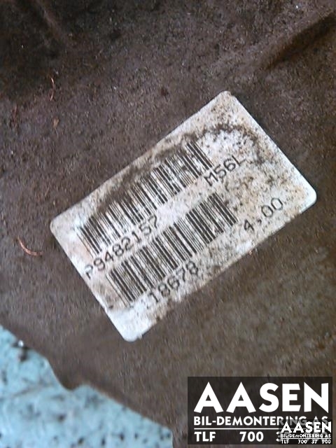 Girkasse manuell til Volvo S60 2000-2004 (Type I, Fase 1)  (P9482157|M56L|9482157)