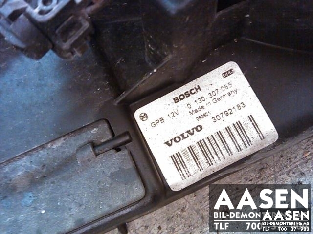 Kjølevifte elektrisk til Volvo S80 2006-2013 (Type II, Fase 1)  (BOSCH|30792183|)