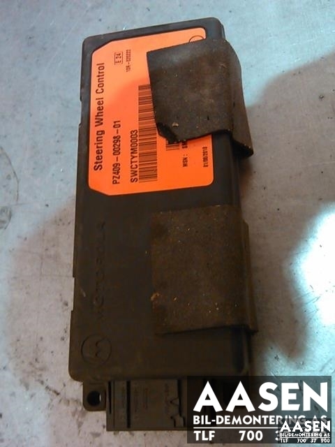 Styreenhet diverse til Toyota Yaris, 2009-2011 (Type II, Fase 2)  (MOTOROLA|PZ409-00298-01)